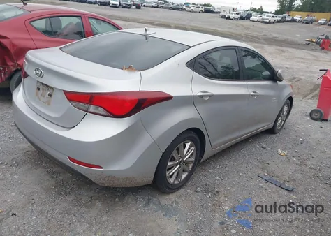 2014 Hyundai Elantra Se z USA, uszkodzony, nr VIN KMHDH4AE3EU064928